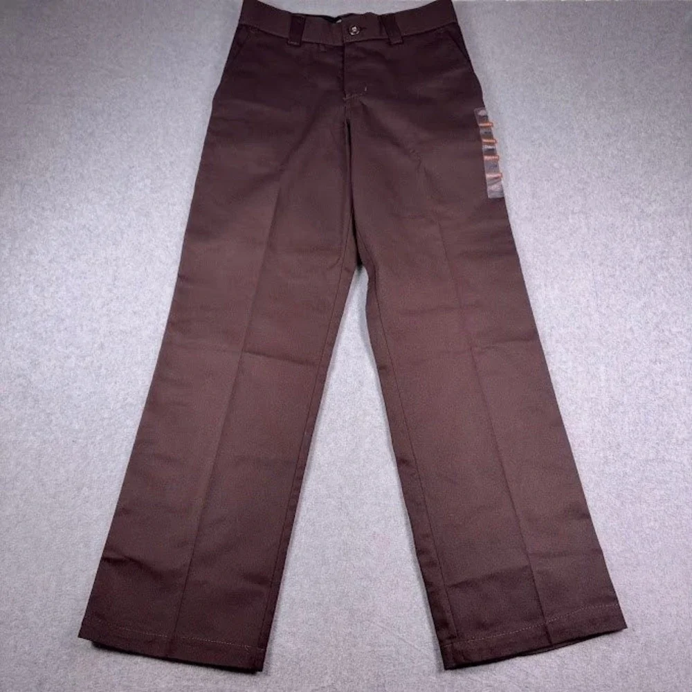 Dickies Skateboarding Pants Mens fits‎ 28X29 Brown regular fit Wrinkle Resistant